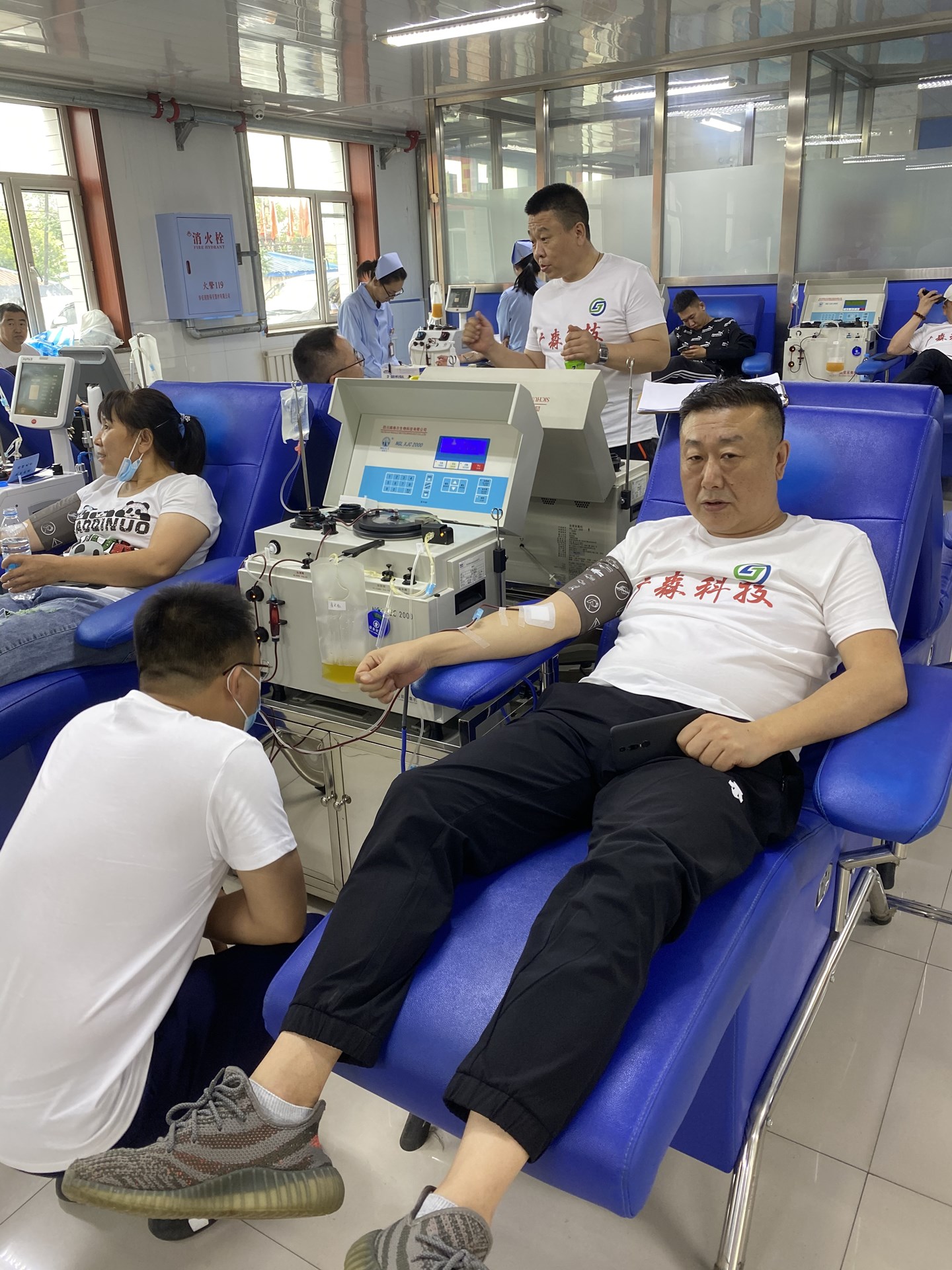 廣森科技公司組織開展愛心獻(xiàn)血漿活動(圖4)