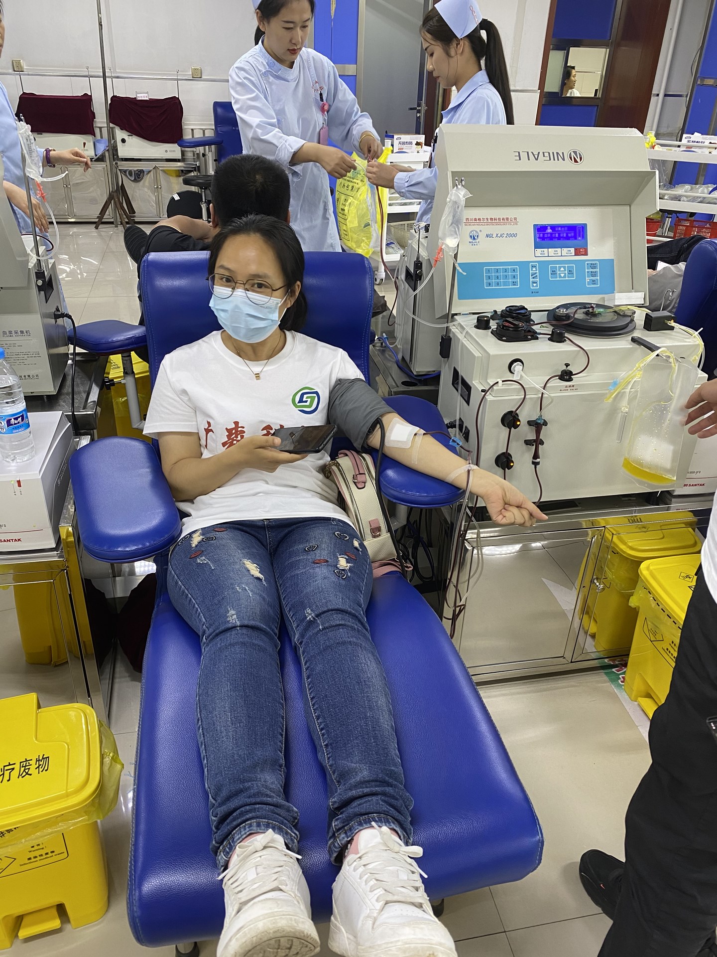 廣森科技公司組織開展愛心獻(xiàn)血漿活動(圖5)